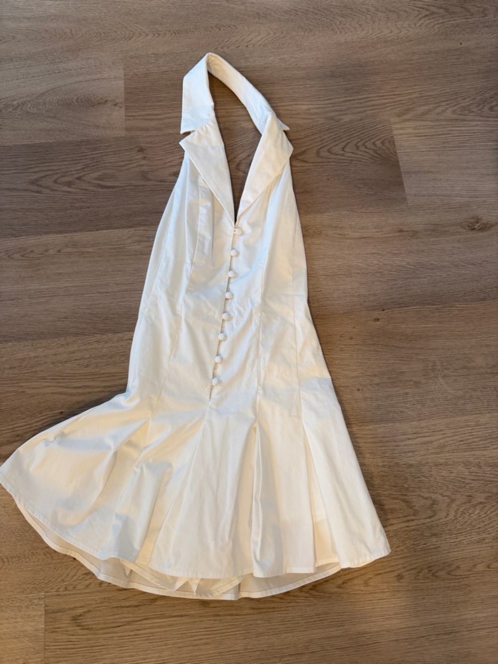 Stone Cold Fox Revolve White Heather Halter mini romper dress XS - Picture 7 of 10